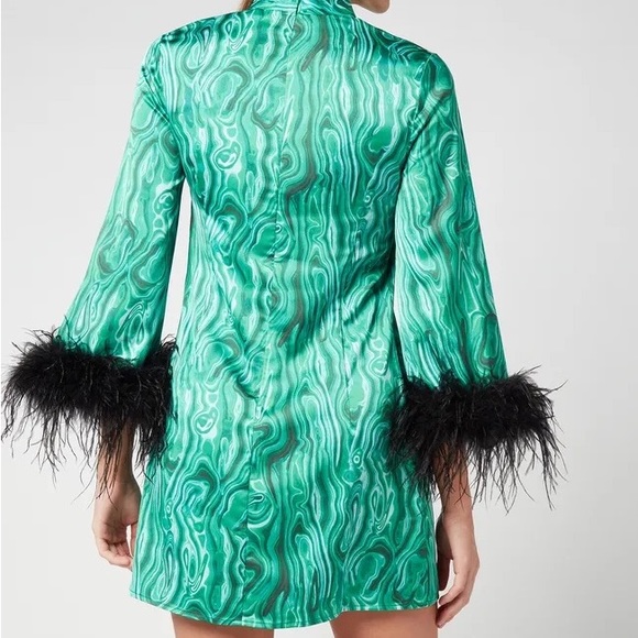 Carlotta Malachite Print Mini Dress - Picture 10 of 10